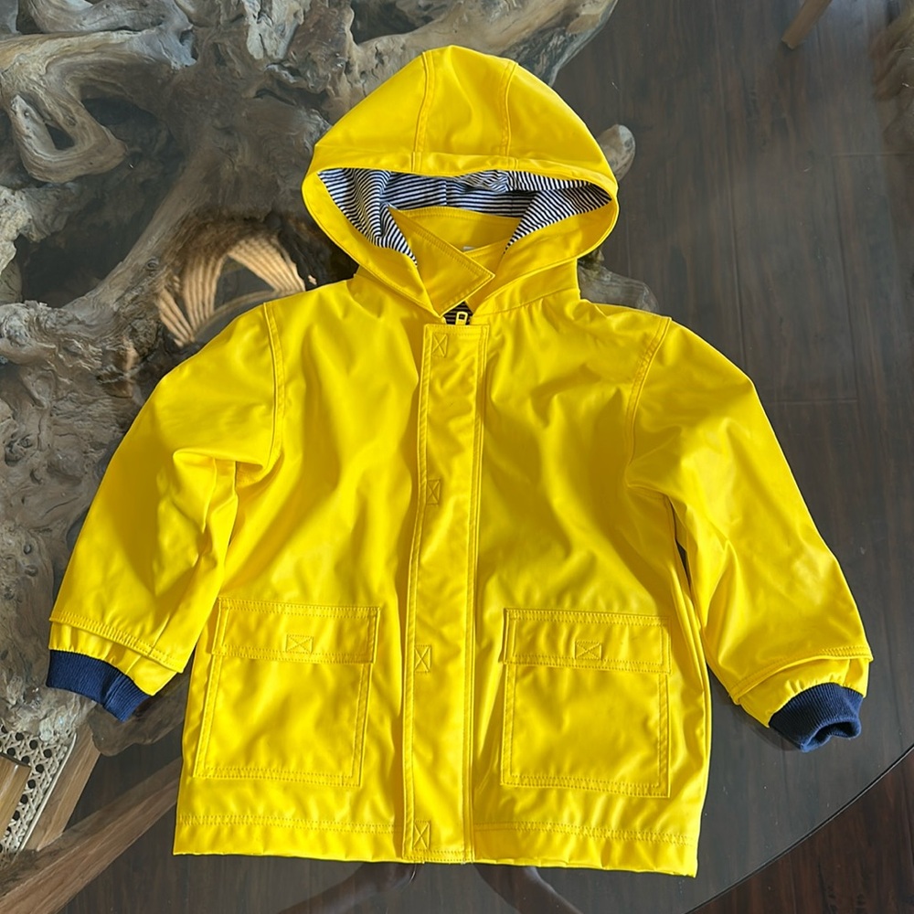 Boys Petit Bateau rain jacket size 3T